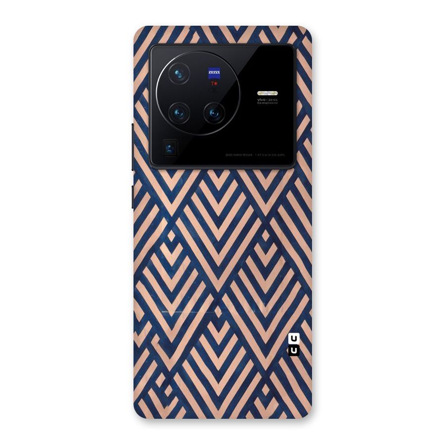 Diamond Blues Back Case for Vivo X80 Pro