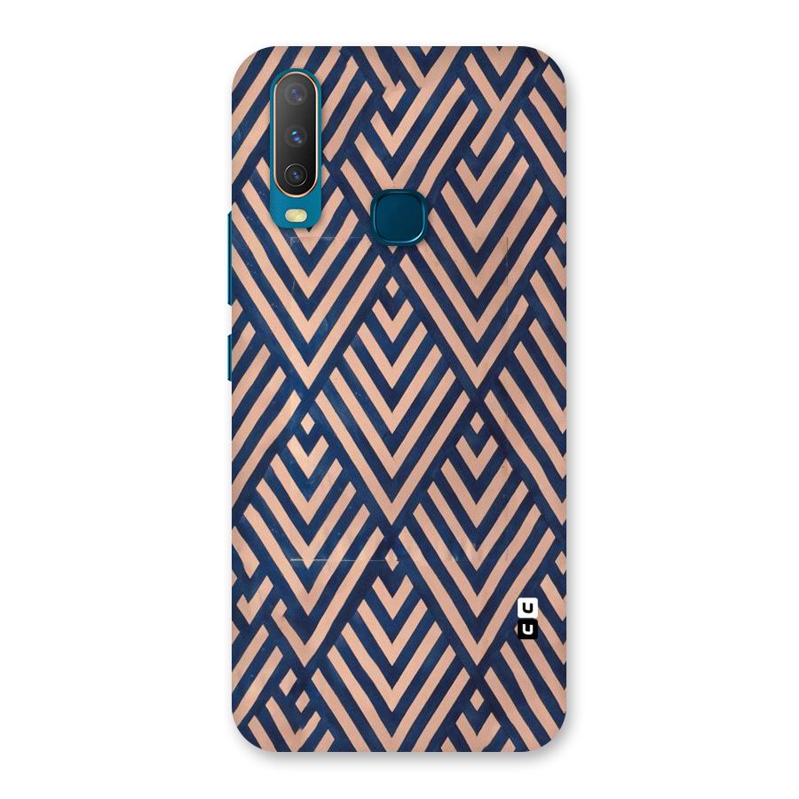 Diamond Blues Back Case for Vivo Y11