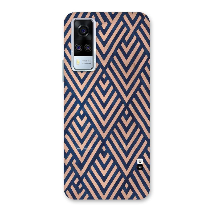 Diamond Blues Back Case for Vivo Y31