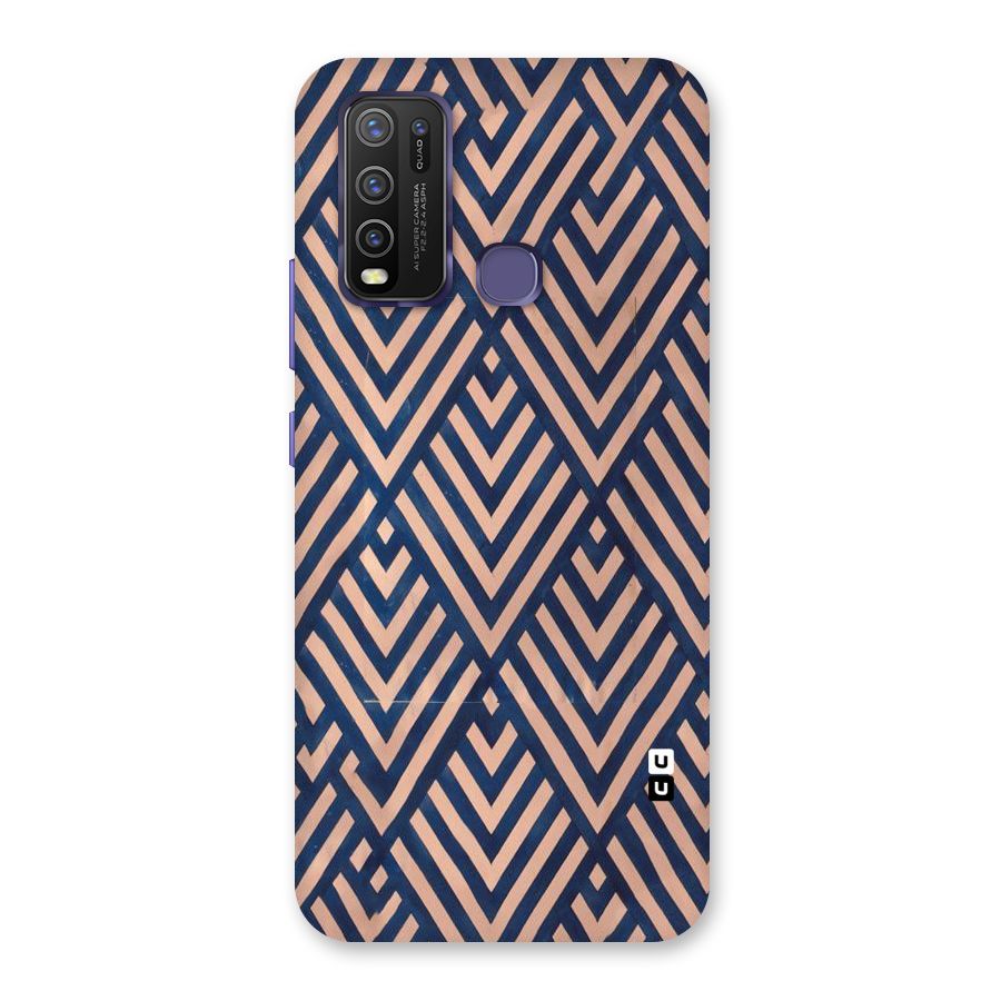 Diamond Blues Back Case for Vivo Y50