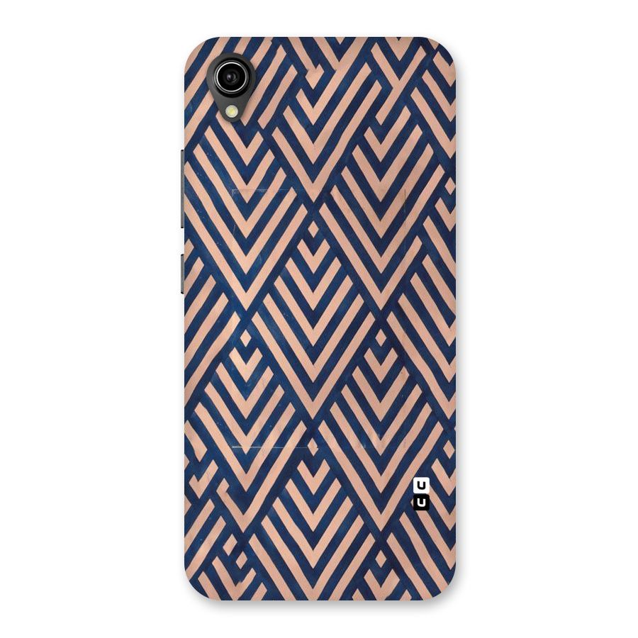 Diamond Blues Back Case for Vivo Y90