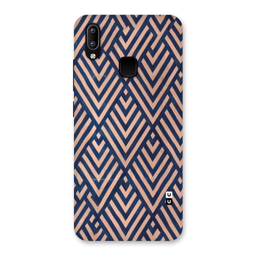 Diamond Blues Back Case for Vivo Y93