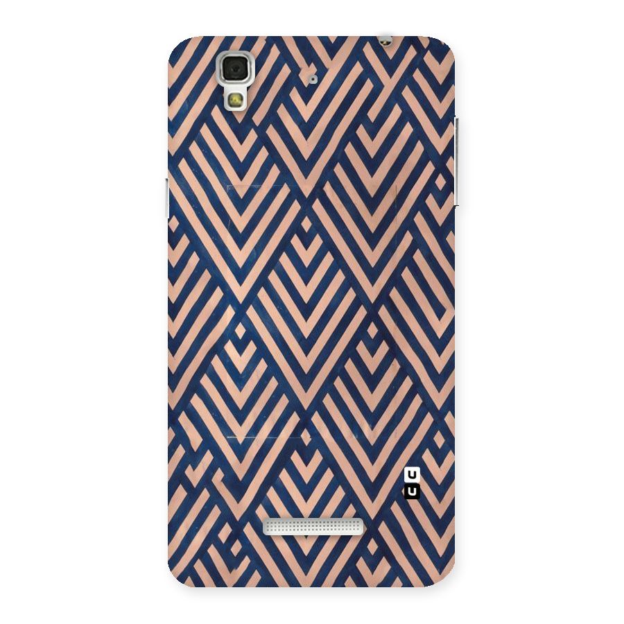 Diamond Blues Back Case for Yu Yureka