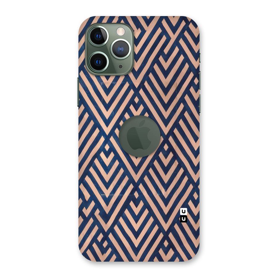 Diamond Blues Back Case for iPhone 11 Pro Logo  Cut