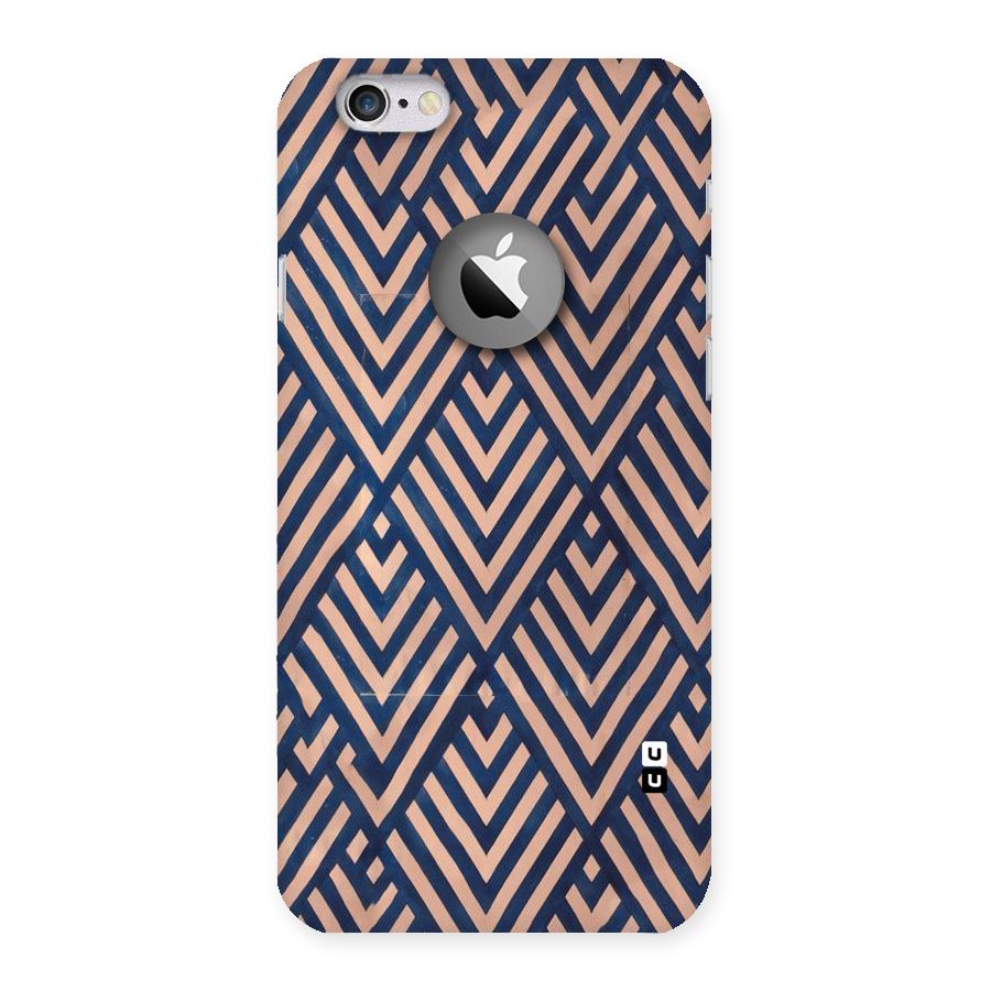 Diamond Blues Back Case for iPhone 6 Logo Cut