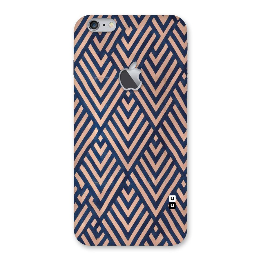 Diamond Blues Back Case for iPhone 6 Plus 6S Plus Logo Cut