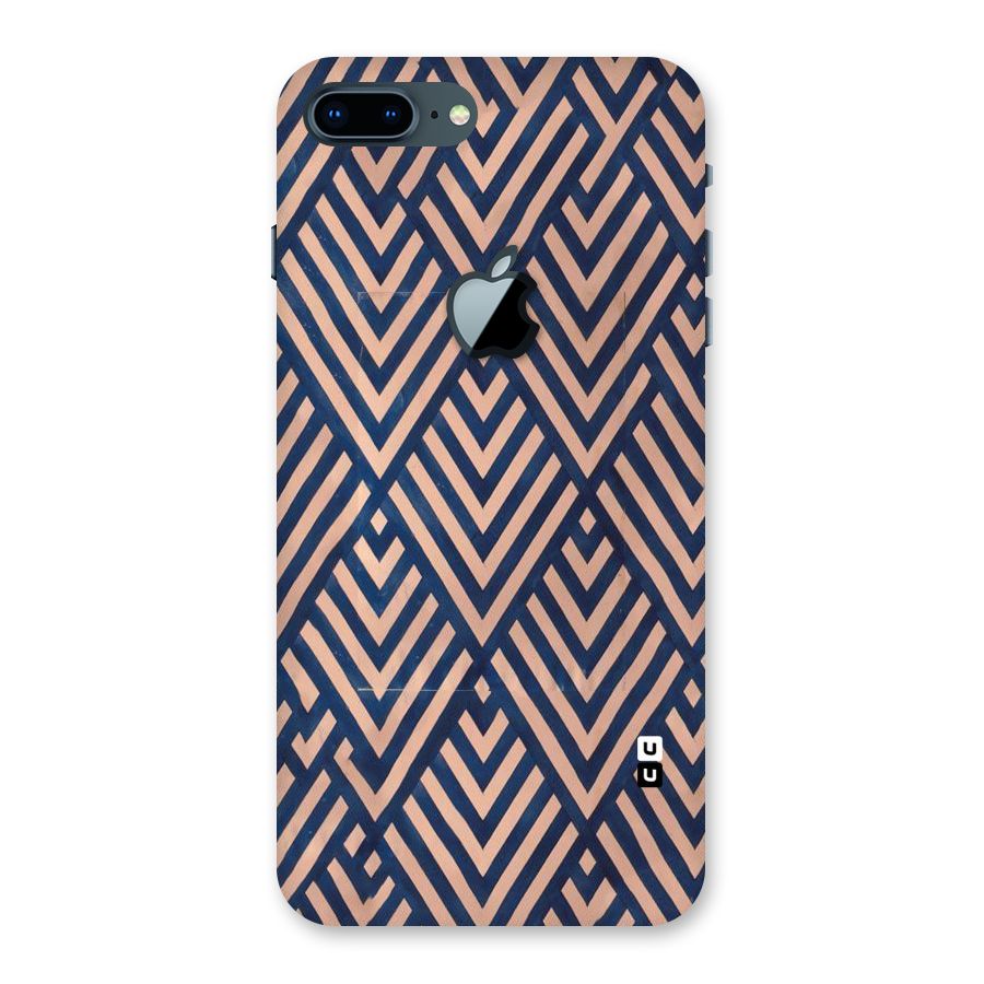Diamond Blues Back Case for iPhone 7 Plus Apple Cut