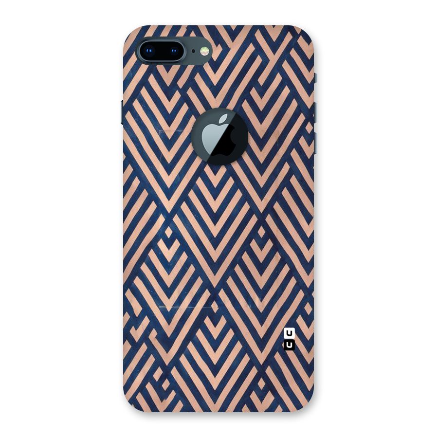 Diamond Blues Back Case for iPhone 7 Plus Logo Cut