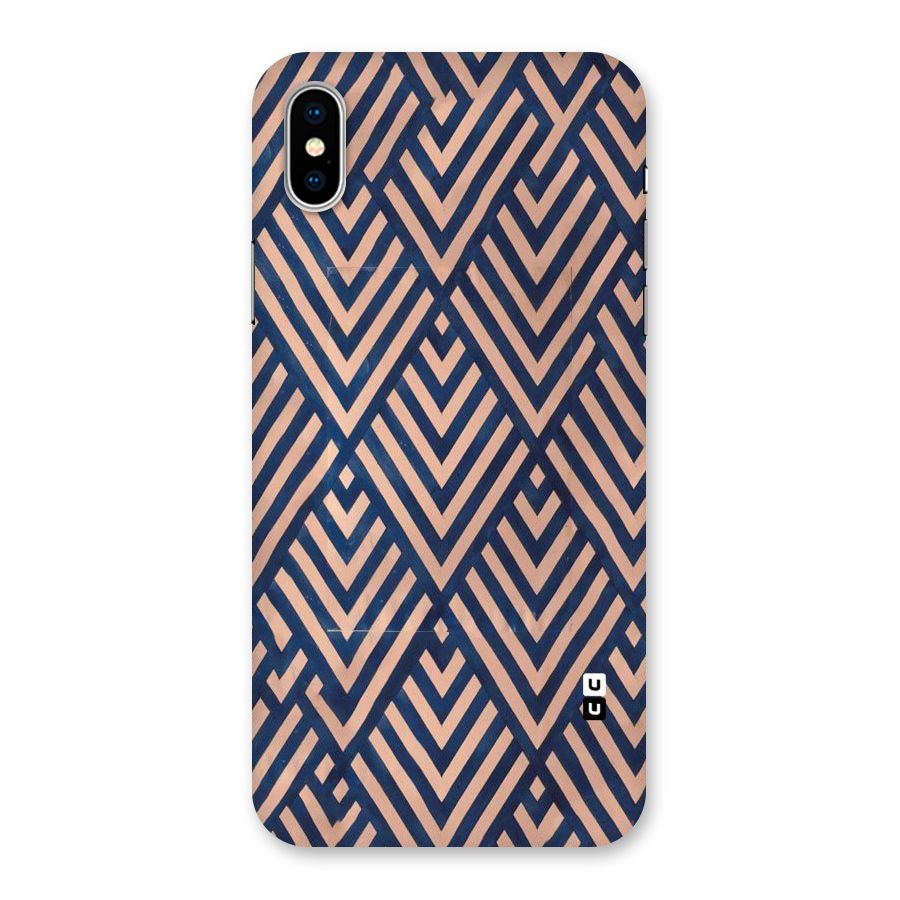 Diamond Blues Back Case for iPhone XS
