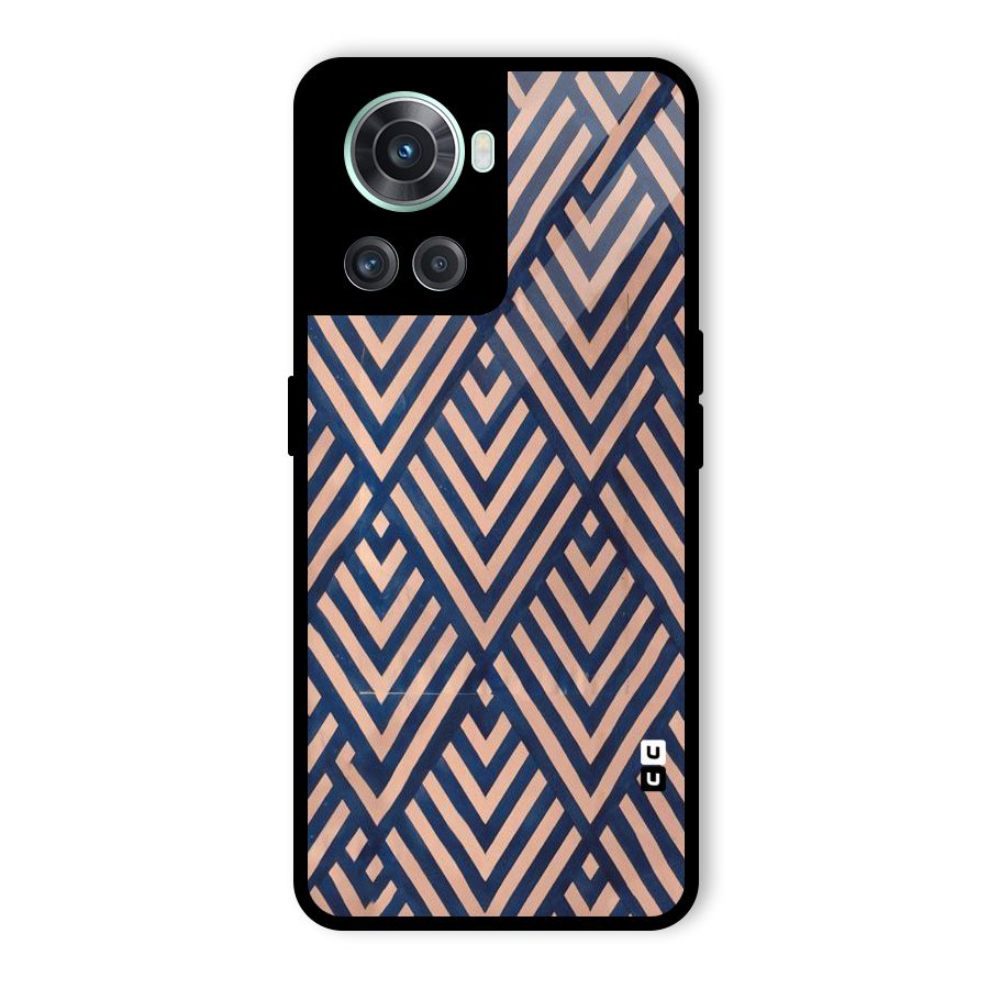 Diamond Blues Glass Back Case for OnePlus 10R