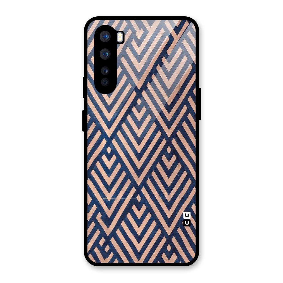 Diamond Blues Glass Back Case for OnePlus Nord