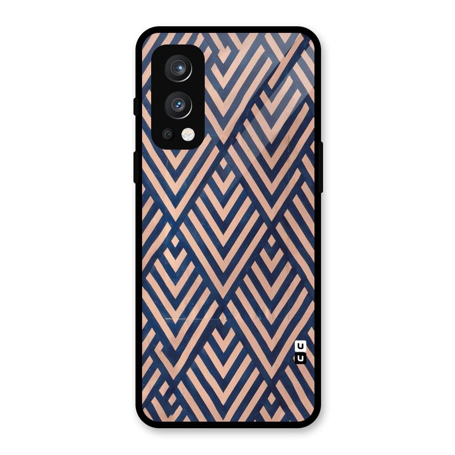 Diamond Blues Glass Back Case for OnePlus Nord 2 5G