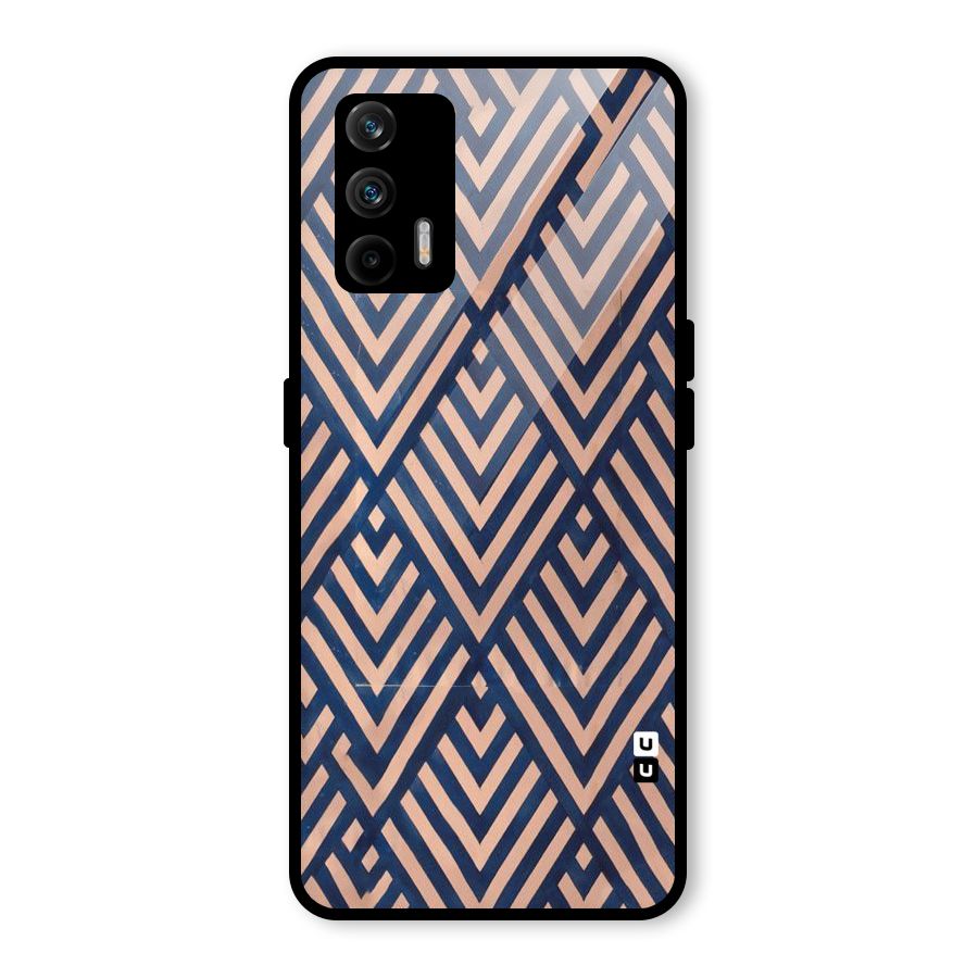Diamond Blues Glass Back Case for Realme GT 5G