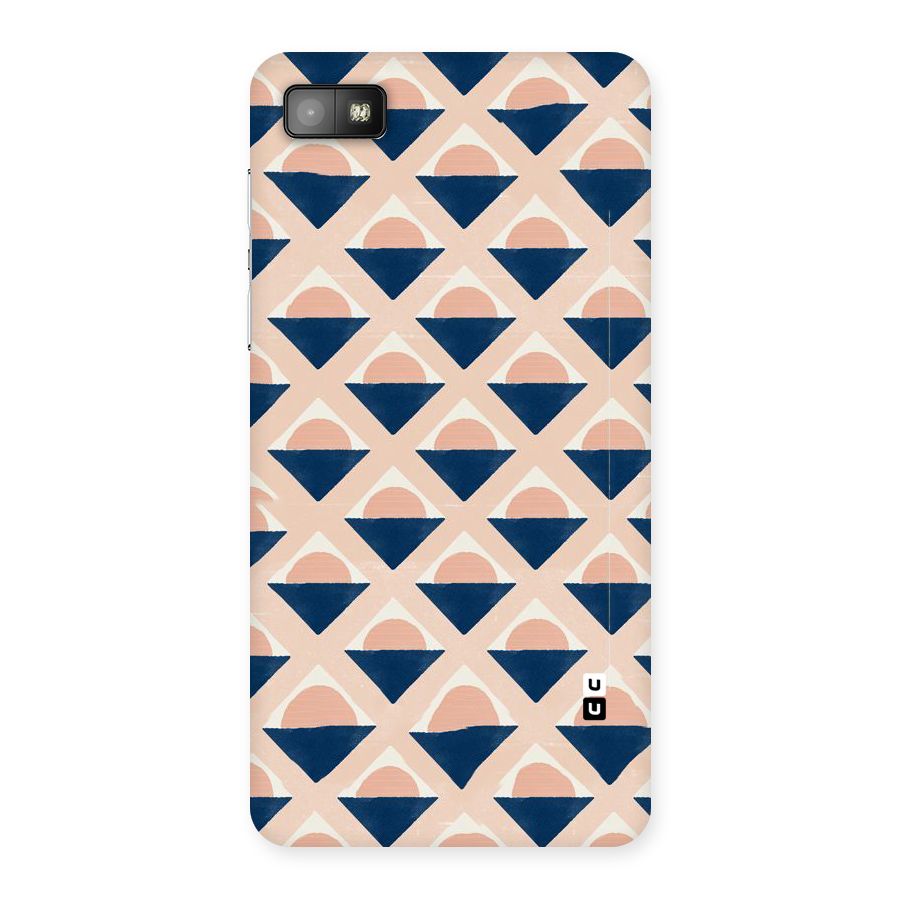 Diamond Circle Pattern Back Case for Blackberry Z10