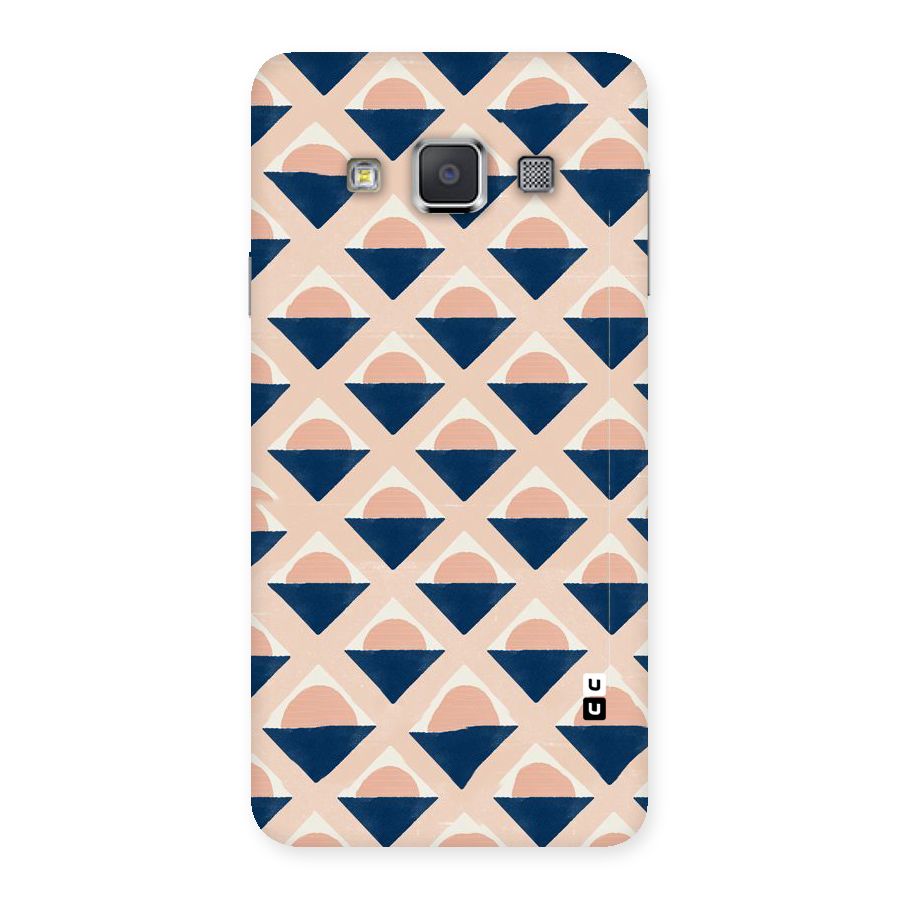 Diamond Circle Pattern Back Case for Galaxy A3