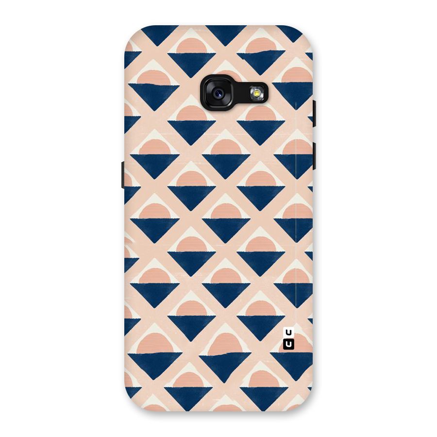 Diamond Circle Pattern Back Case for Galaxy A3 (2017)