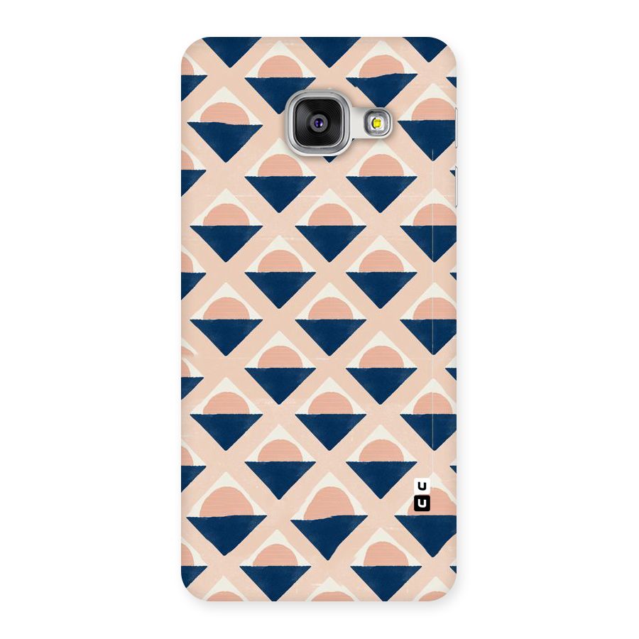 Diamond Circle Pattern Back Case for Galaxy A3 2016