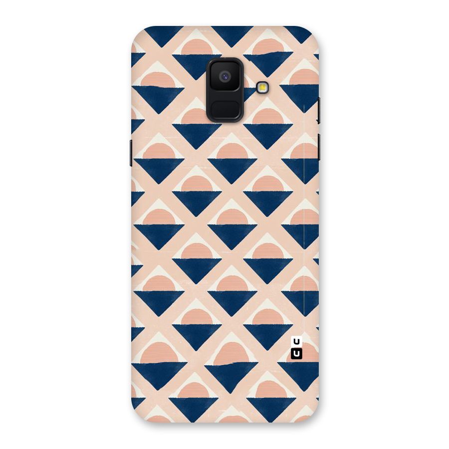 Diamond Circle Pattern Back Case for Galaxy A6 (2018)