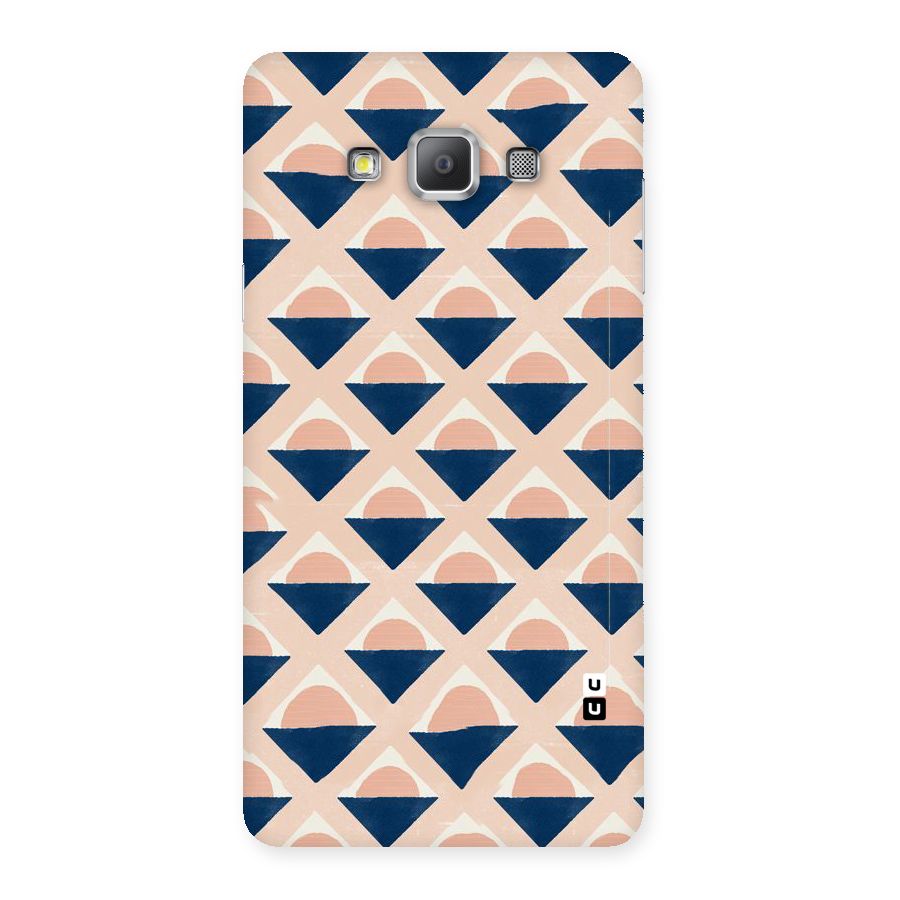 Diamond Circle Pattern Back Case for Galaxy A7