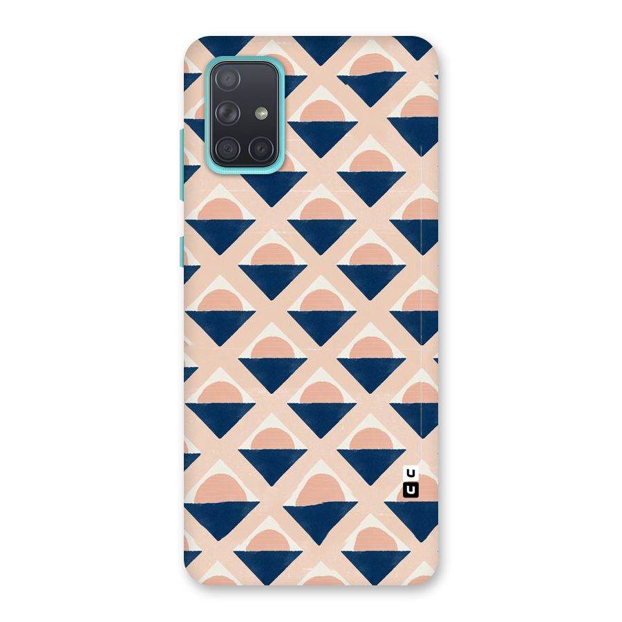 Diamond Circle Pattern Back Case for Galaxy A71