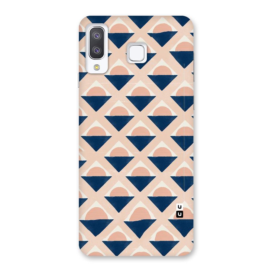 Diamond Circle Pattern Back Case for Galaxy A8 Star