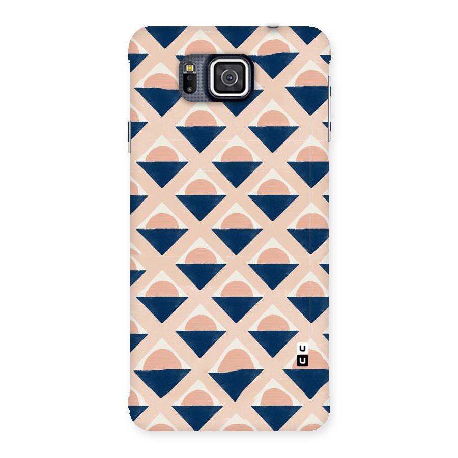Diamond Circle Pattern Back Case for Galaxy Alpha