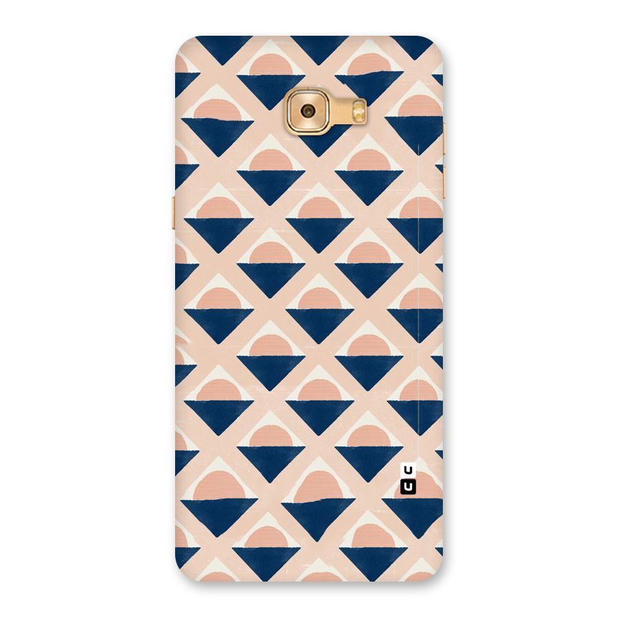 Diamond Circle Pattern Back Case for Galaxy C9 Pro