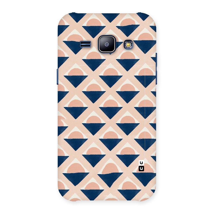Diamond Circle Pattern Back Case for Galaxy J1