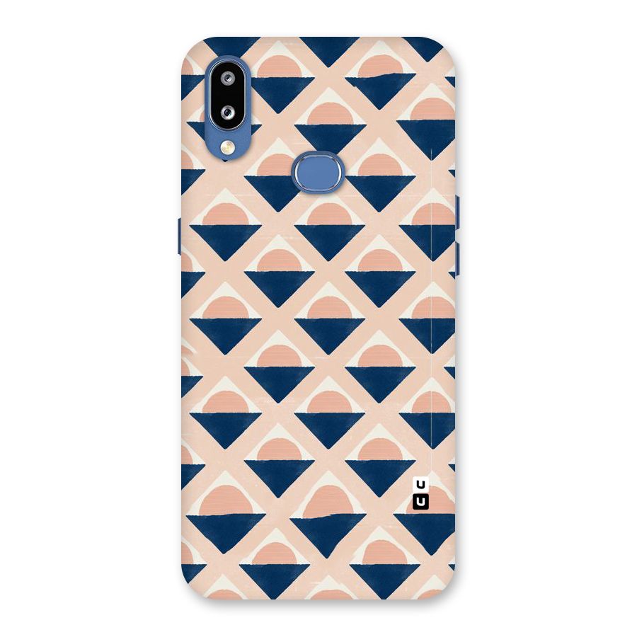Diamond Circle Pattern Back Case for Galaxy M01s