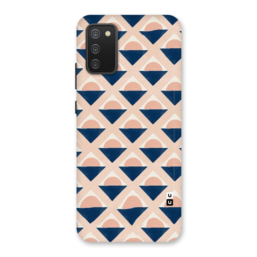 Diamond Circle Pattern Back Case for Galaxy M02s