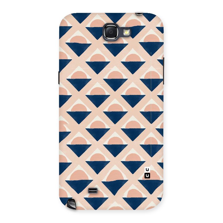 Diamond Circle Pattern Back Case for Galaxy Note 2