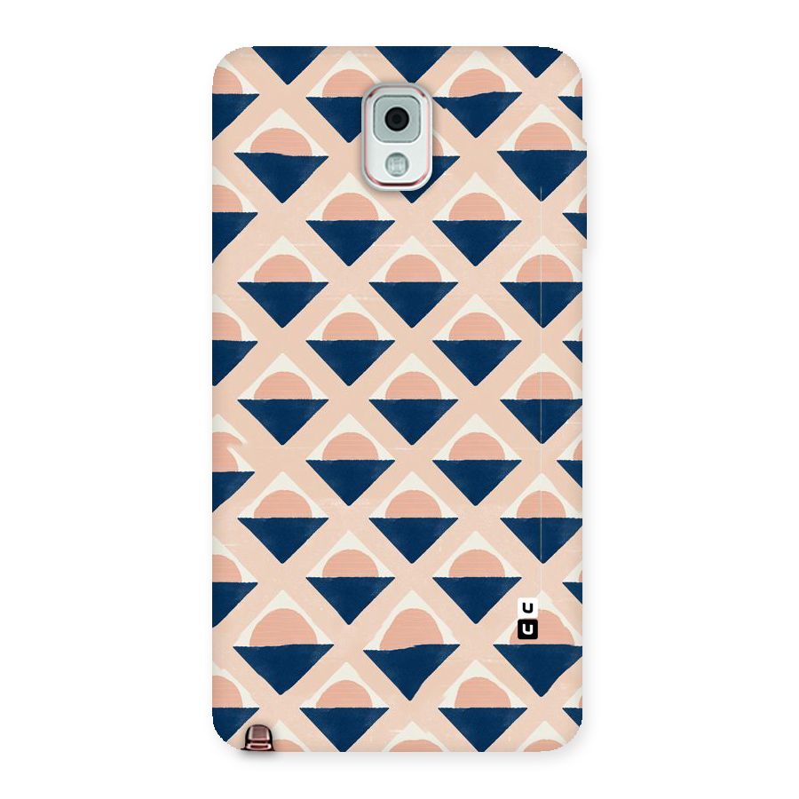 Diamond Circle Pattern Back Case for Galaxy Note 3