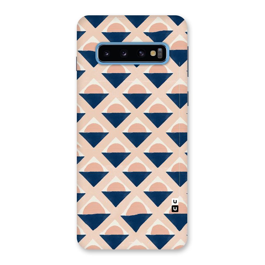 Diamond Circle Pattern Back Case for Galaxy S10