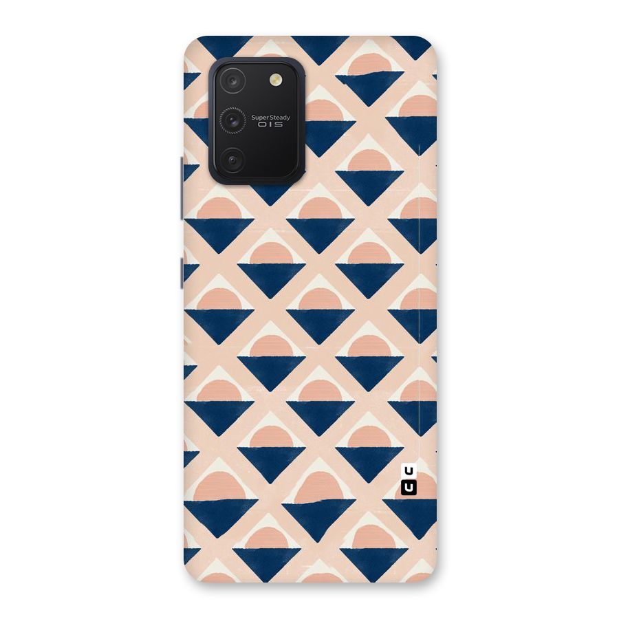 Diamond Circle Pattern Back Case for Galaxy S10 Lite