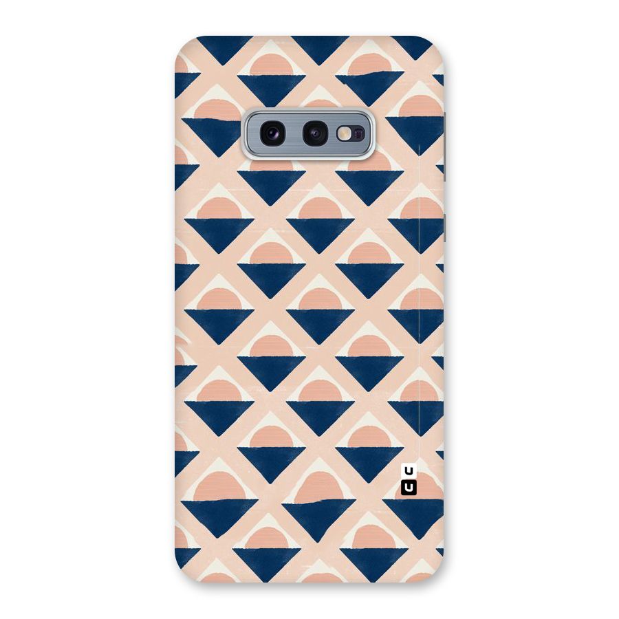 Diamond Circle Pattern Back Case for Galaxy S10e