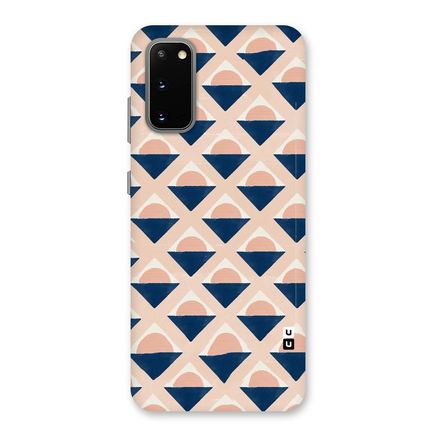 Diamond Circle Pattern Back Case for Galaxy S20