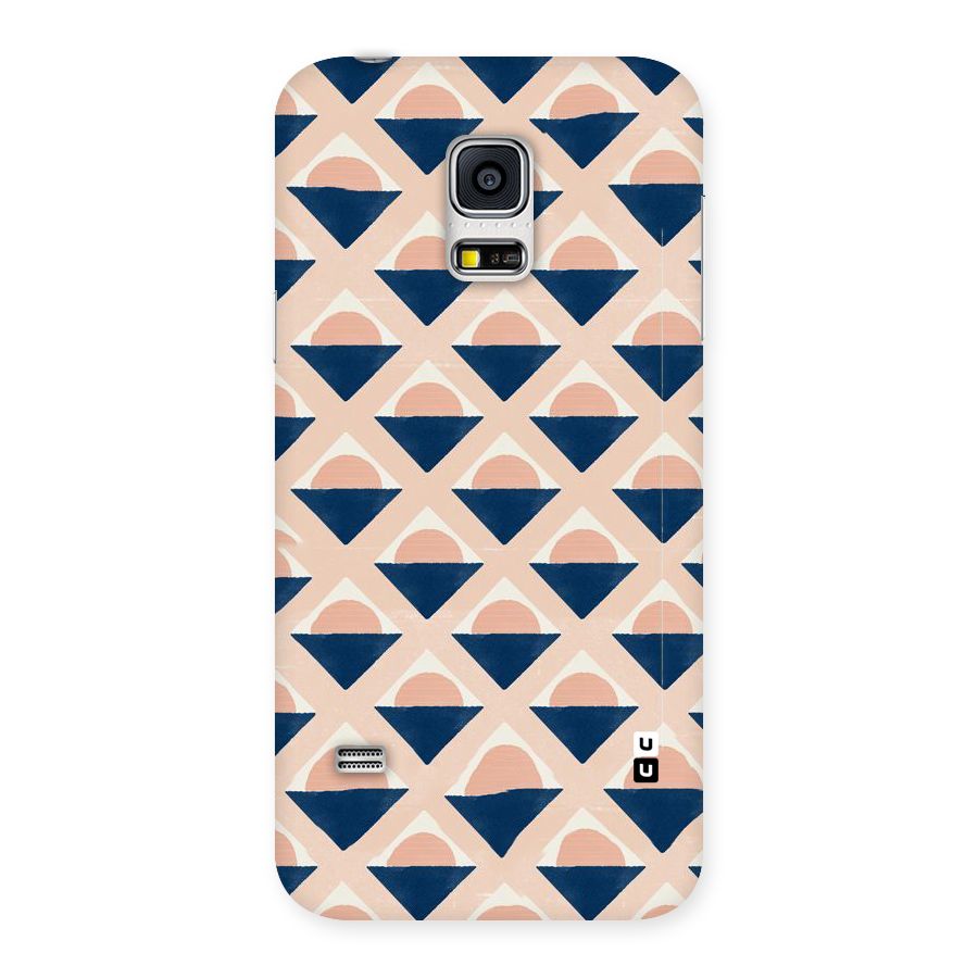 Diamond Circle Pattern Back Case for Galaxy S5 Mini