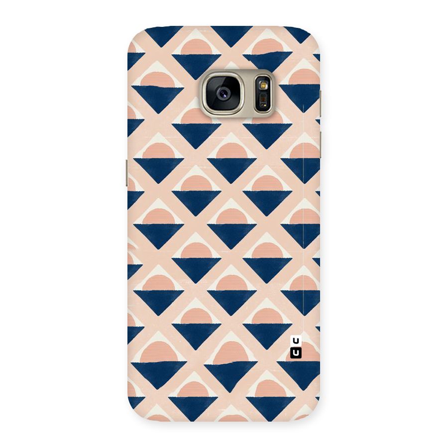 Diamond Circle Pattern Back Case for Galaxy S7