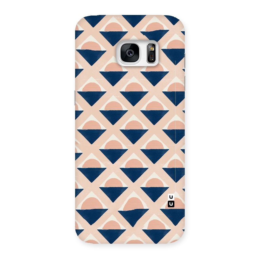 Diamond Circle Pattern Back Case for Galaxy S7 Edge