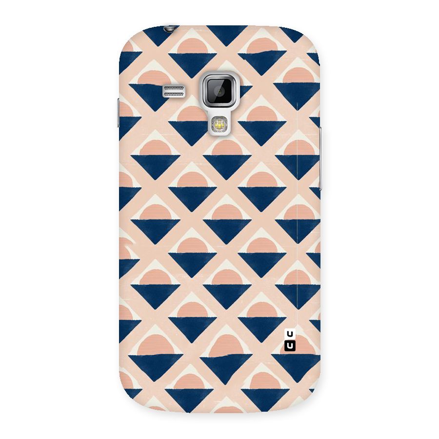Diamond Circle Pattern Back Case for Galaxy S Duos