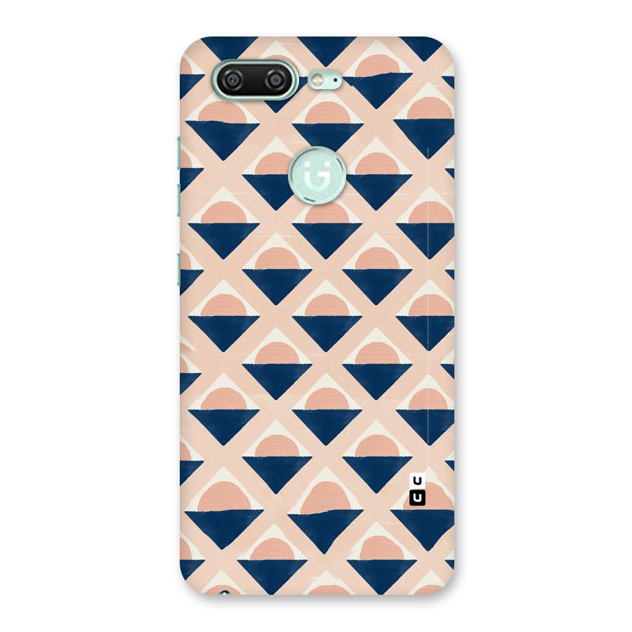 Diamond Circle Pattern Back Case for Gionee S10