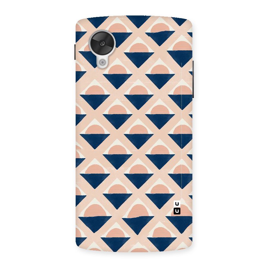 Diamond Circle Pattern Back Case for Google Nexsus 5