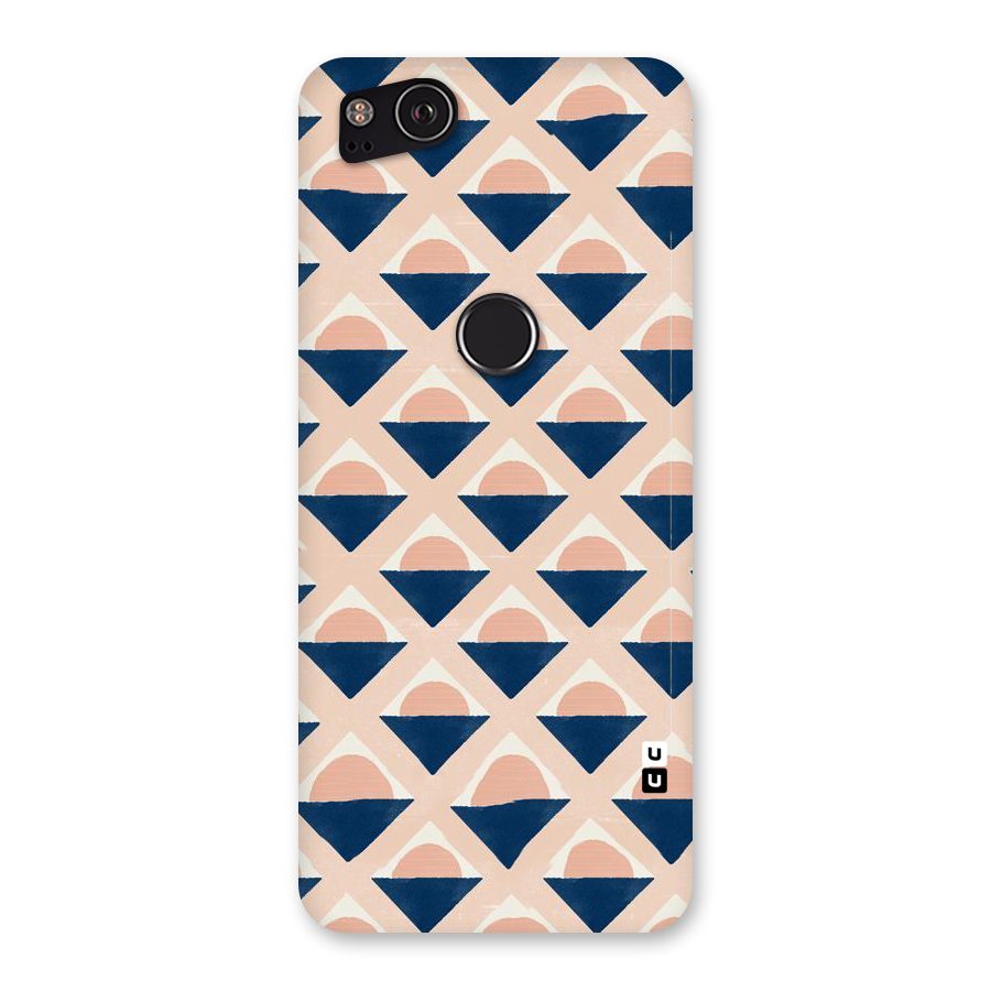 Diamond Circle Pattern Back Case for Google Pixel 2
