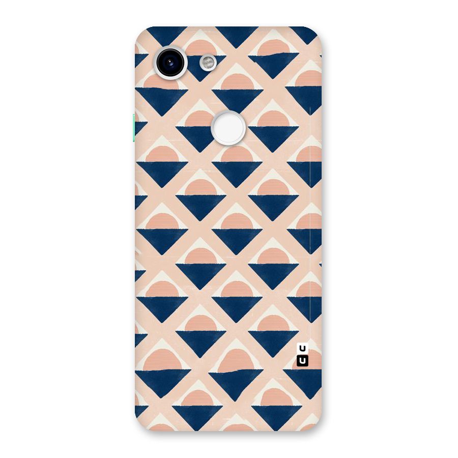Diamond Circle Pattern Back Case for Google Pixel 3