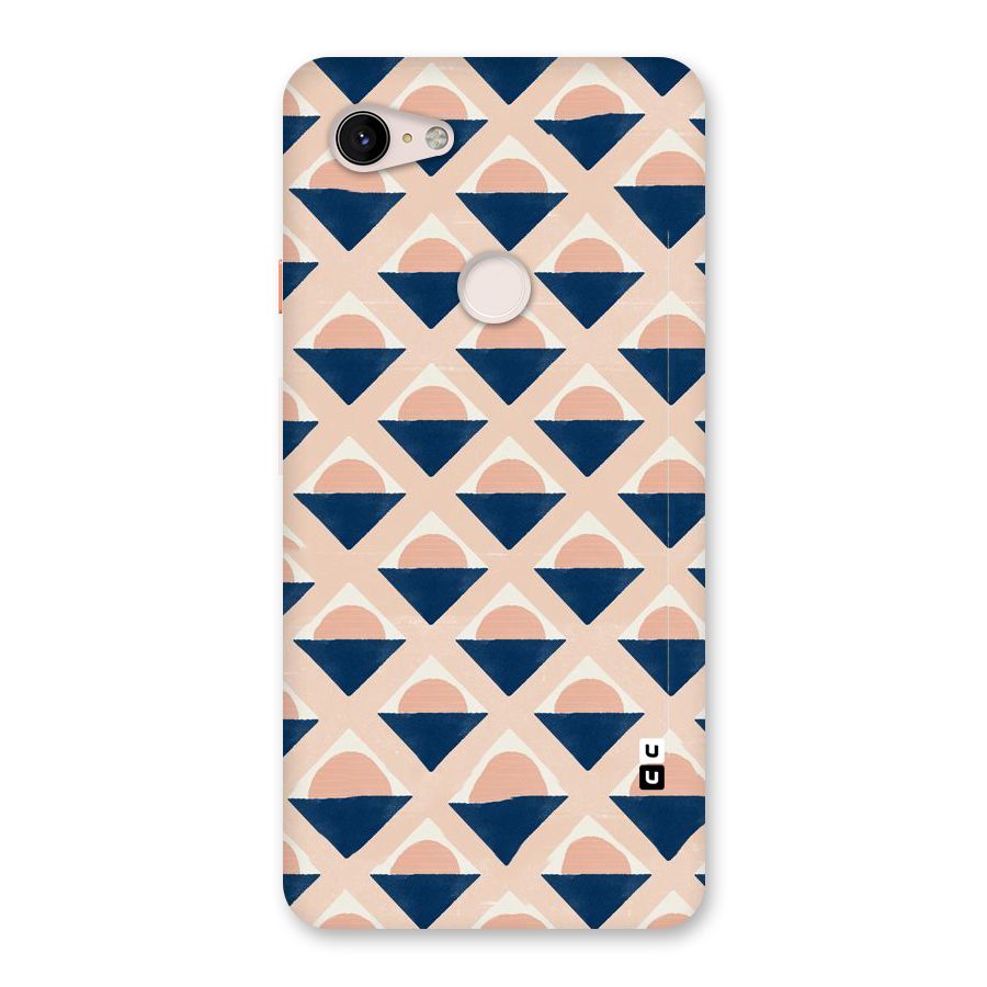 Diamond Circle Pattern Back Case for Google Pixel 3 XL