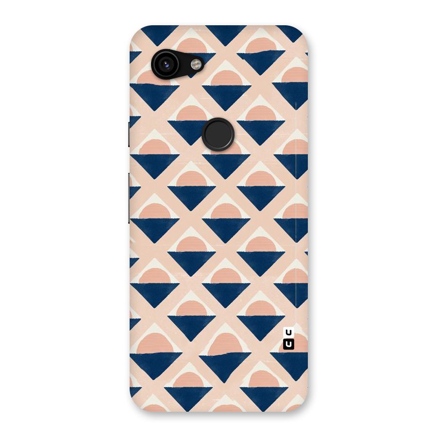 Diamond Circle Pattern Back Case for Google Pixel 3a