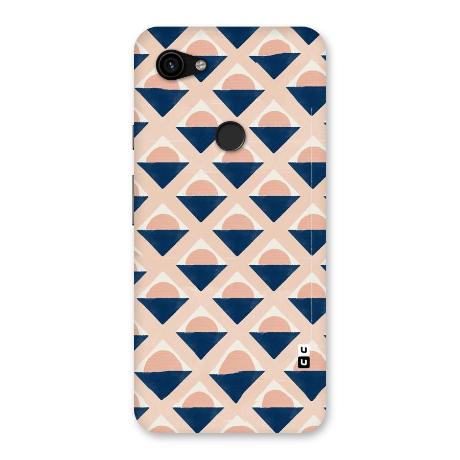 Diamond Circle Pattern Back Case for Google Pixel 3a XL