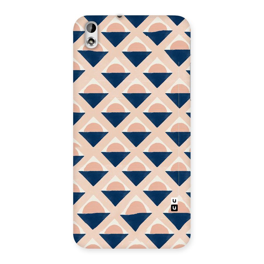 Diamond Circle Pattern Back Case for HTC Desire 816g