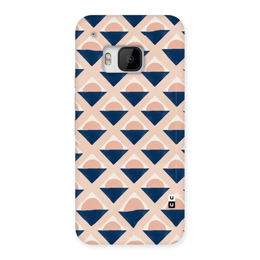 Diamond Circle Pattern Back Case for HTC One M9