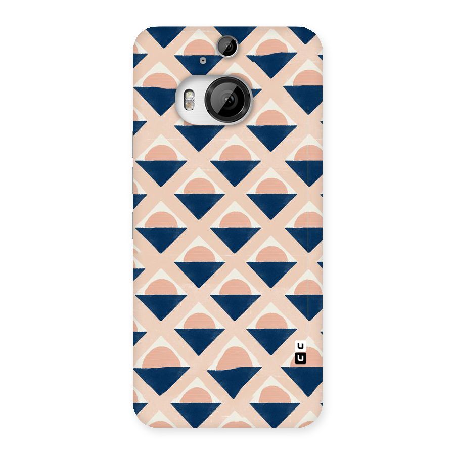 Diamond Circle Pattern Back Case for HTC One M9 Plus